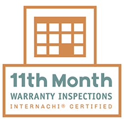 11th month warranty inspector logo