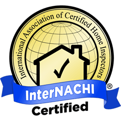 internachi certified blue gold logo